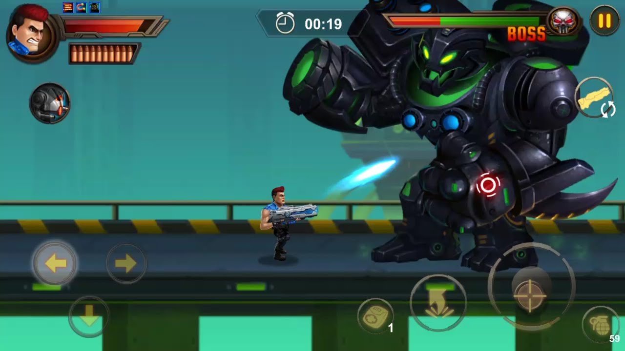 Metal Squad: Shooting Gameplay - TENGUKA Boss