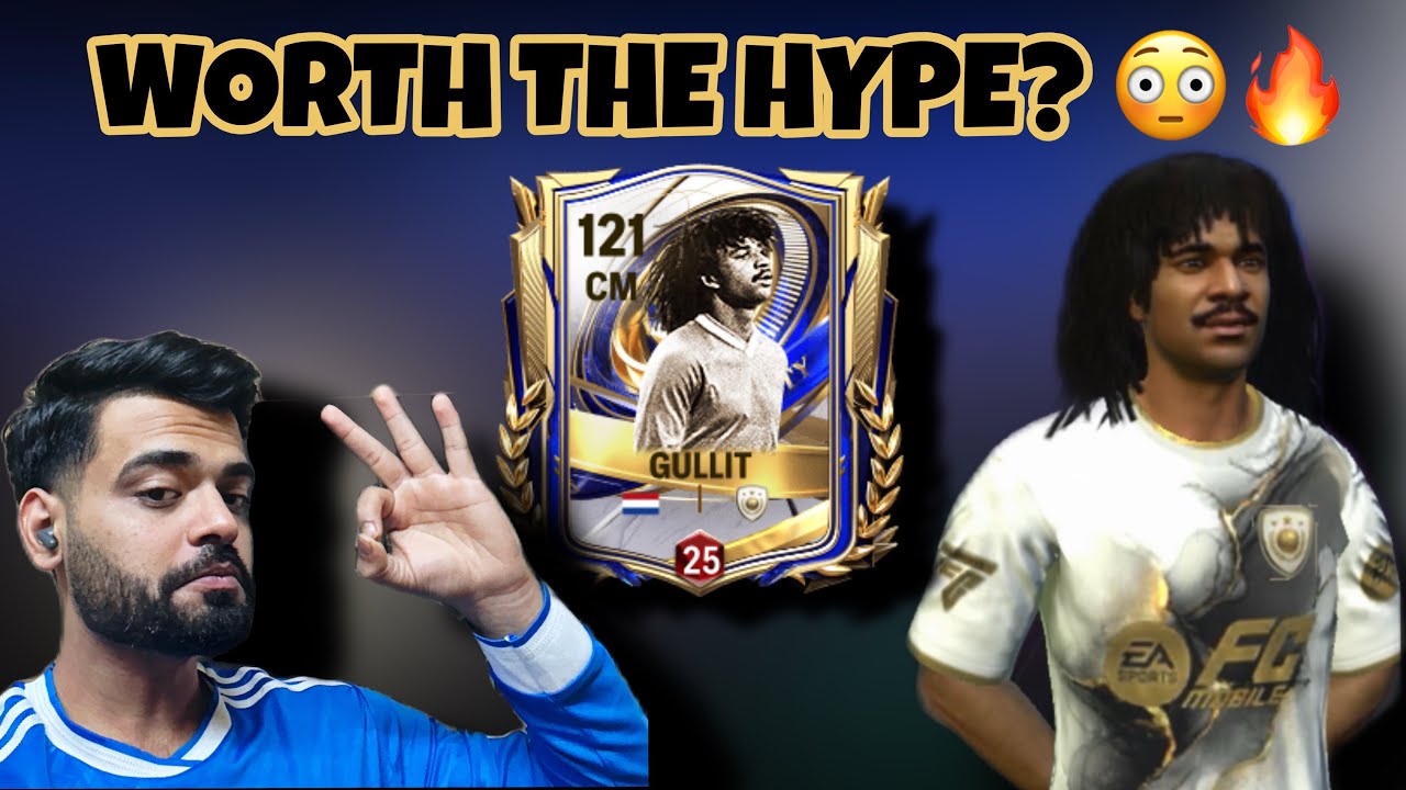 117 RUUD GULLIT TOTY Gameplay Review 🔥| Best CM in FC Mobile? 