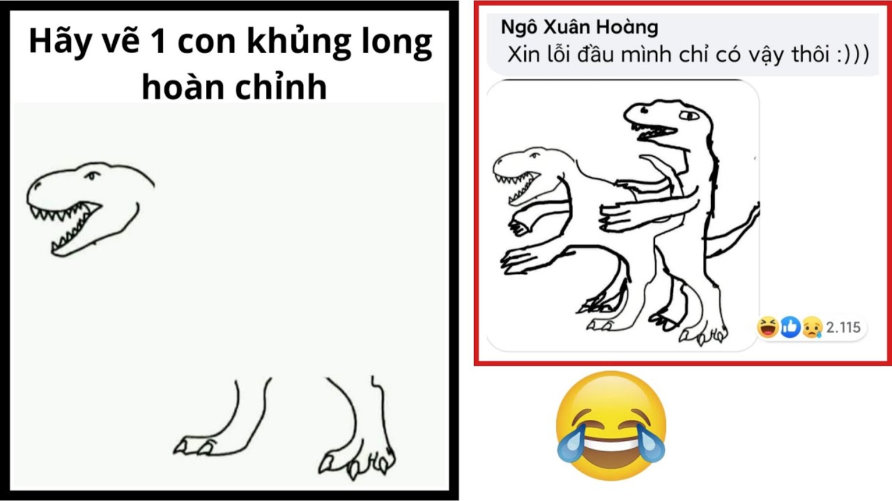 Khi dân mạng trổ tài thi vẽ 🤣 - Top những Comments bá đạo hài hước trên FB