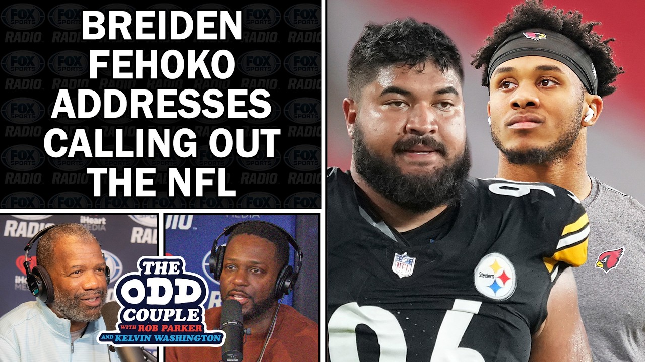 Breiden Fehoko Calls Out the NFL on Mental Health After Rondale Moore&rsquo;s Death | THE ODD COUPLE