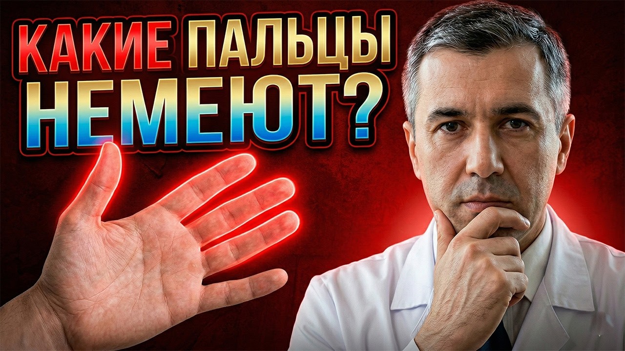 КАКИЕ ПАЛЬЦЫ У ВАС НЕМЕЮТ? 🖐 ЭТОТ ПРОСТОЙ ТЕСТ ПОКАЖЕТ, БЛИЗОК ЛИ ИНСУЛЬТ! 🤯