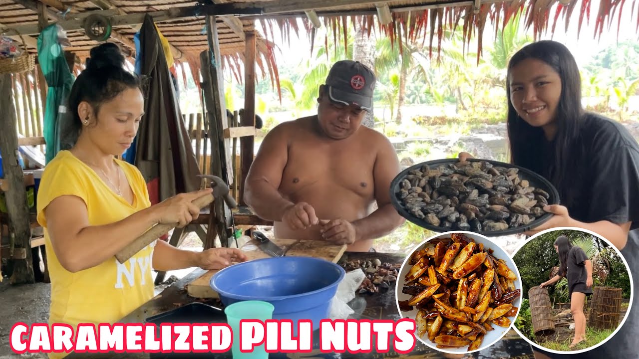 NAGBAGKAT KAMI NG PILAWAY (PILI NUTS) | ANG LAMIG SA PALAISDAAN MAULAN