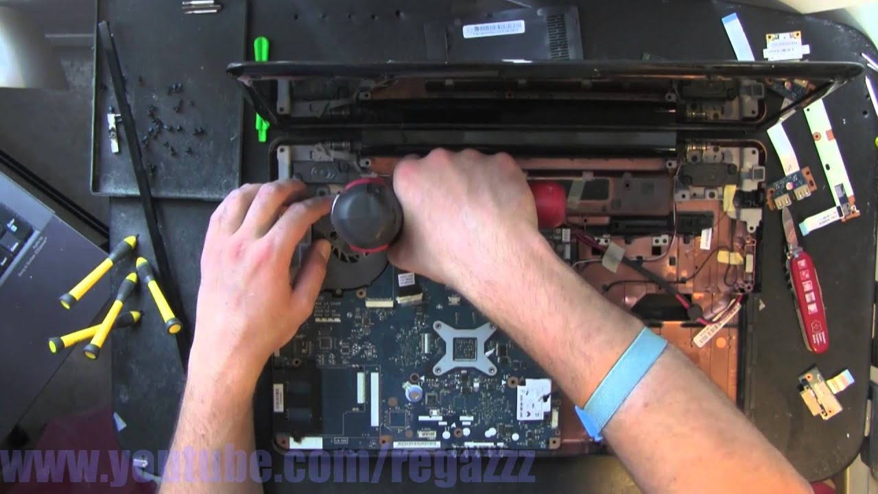 TOSHIBA L555  take apart video, disassemble, howto open (nothing left) disassembly
