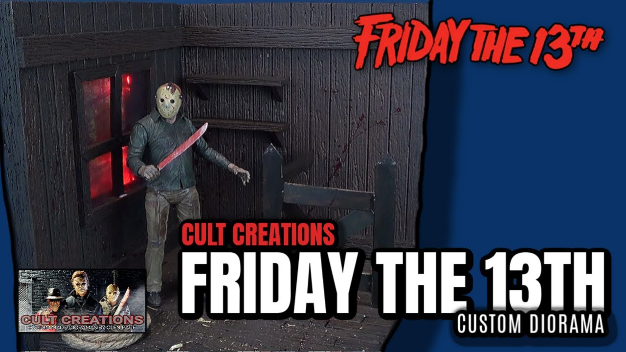 Cult Creations Custom Friday the 13th Diorama @The Review Spot