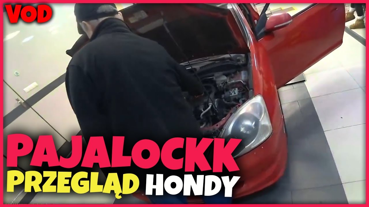 Pajalockk | PRZEGLĄD HONDY *sprawdzamy stan techniczny po zakupie* | VOD