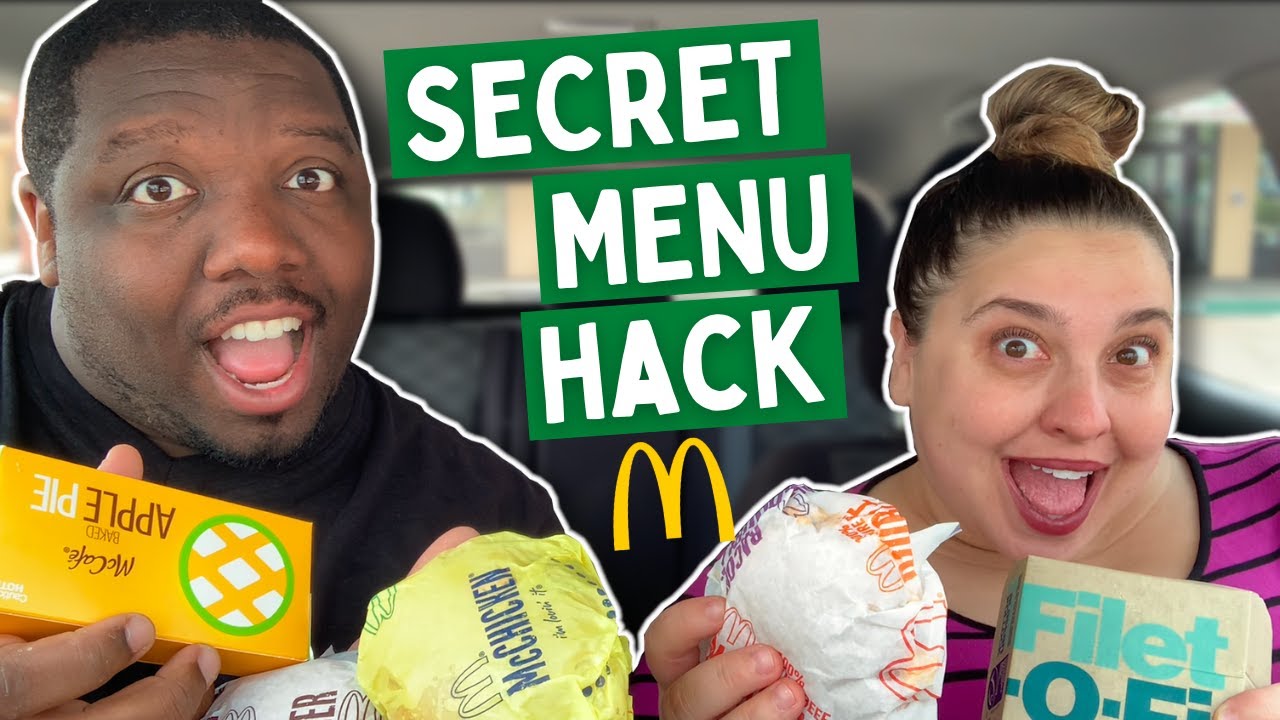 Заказ секретного меню McDonald's/Лайфхак! [Дегустация]