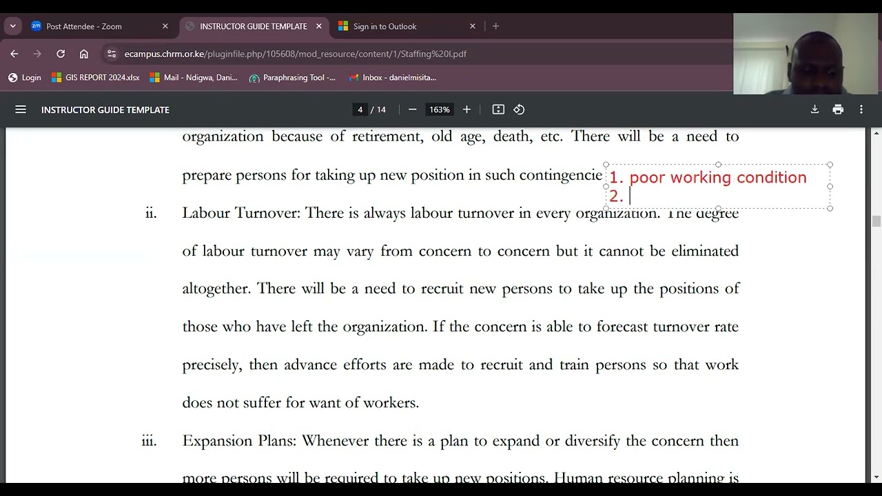 Human Resource Planning(HRP)
