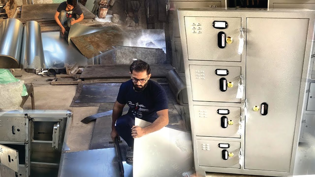Manufacturing Process of Bank Locker Door | Making Process Video | @SkillFactoryHub