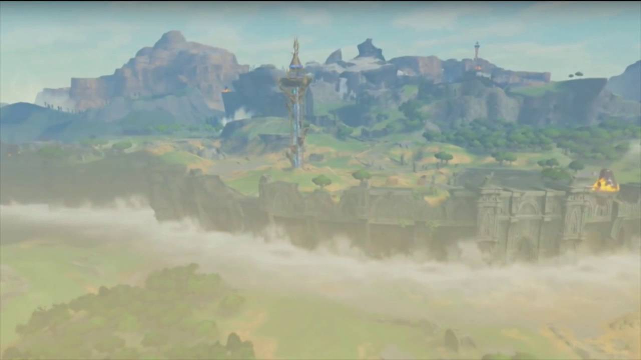 Zelda breath of the wild Goddess statue's mystery?
