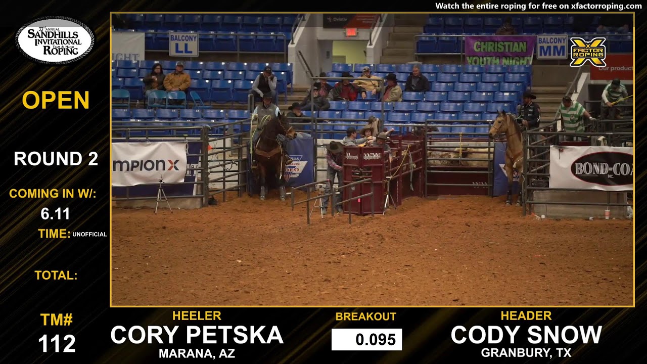 Sandhills Invitational Open Roping