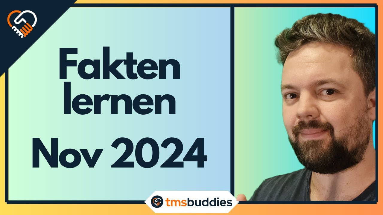 Fakten lernen | November TMS 2024 | Neue Eigenschaften und Kräuter im TMS
