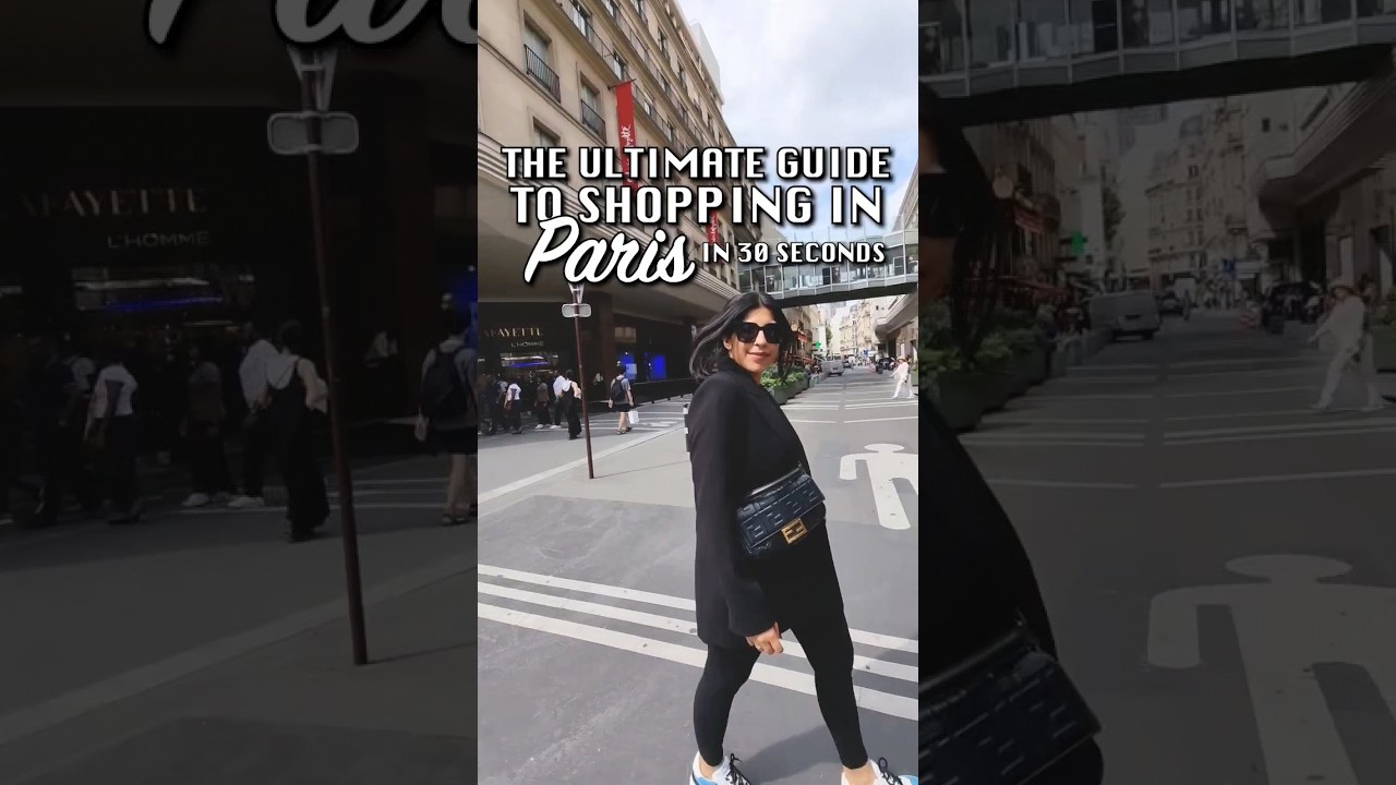 ULTIMATE Shopping in Paris Guide #travel @SaviVid