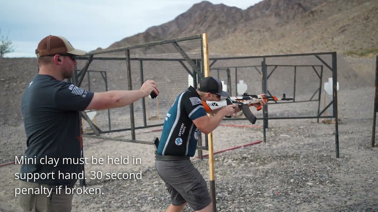 Competition Shooting with REAL AK47 Asiimov! - Century Arms VSKA - Red Oktober 2021 PROGUN Las Vegas