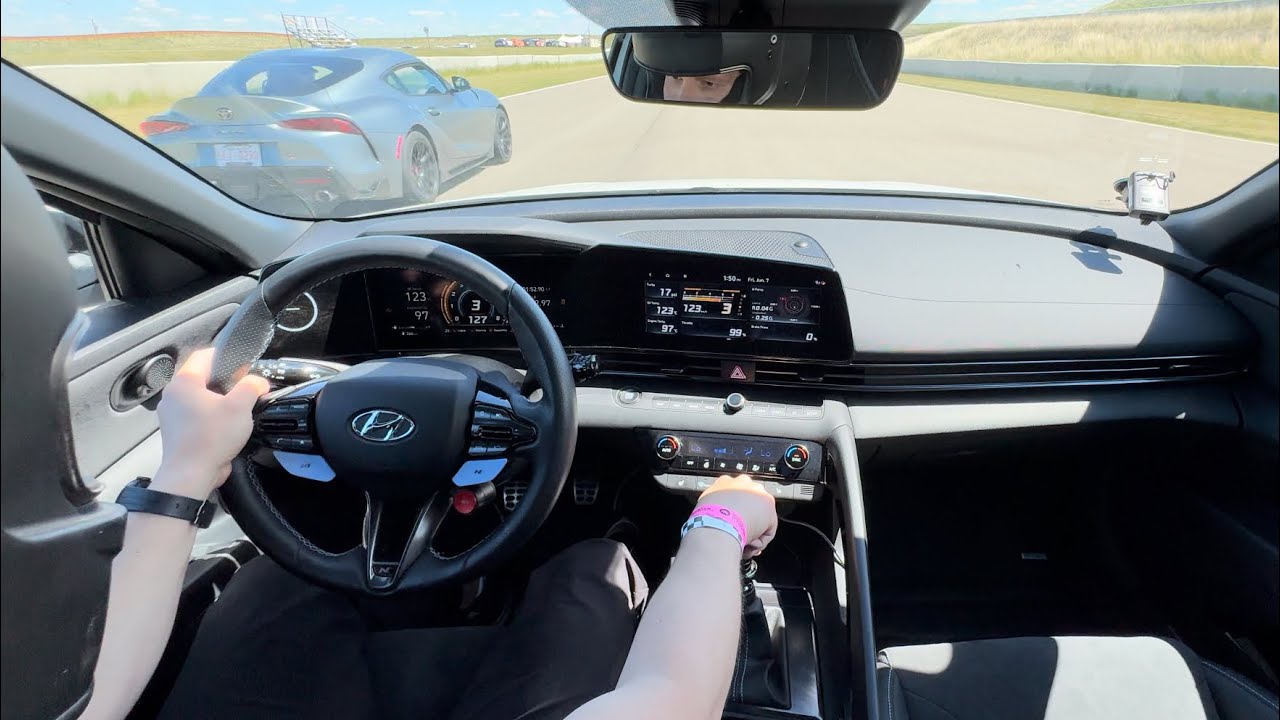 Elantra N Track day - Raw and Uncut 4K