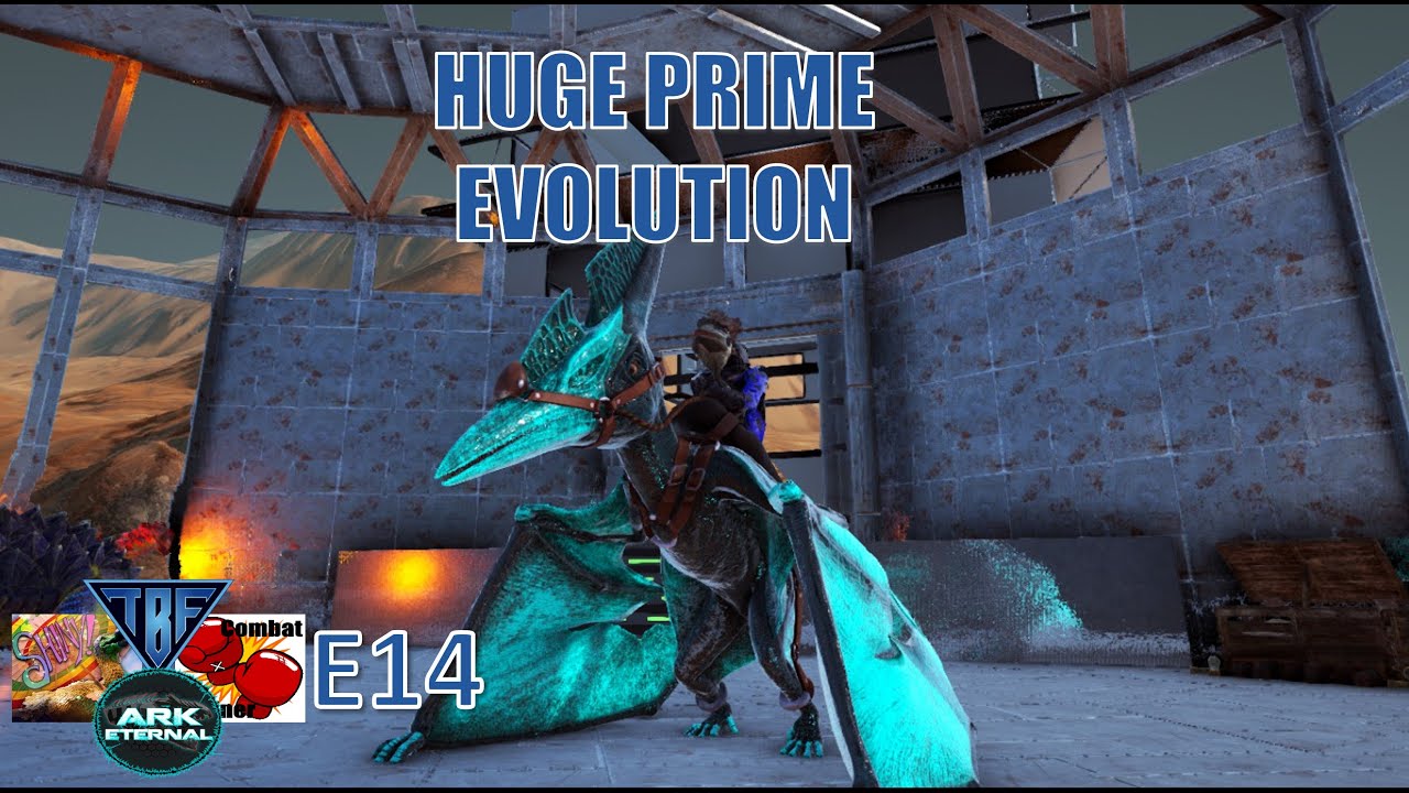 Prime Pteranodon Evolution! Modded Ark - Ark Survival Evolved - Ark Eternal Shiny Dinos E14