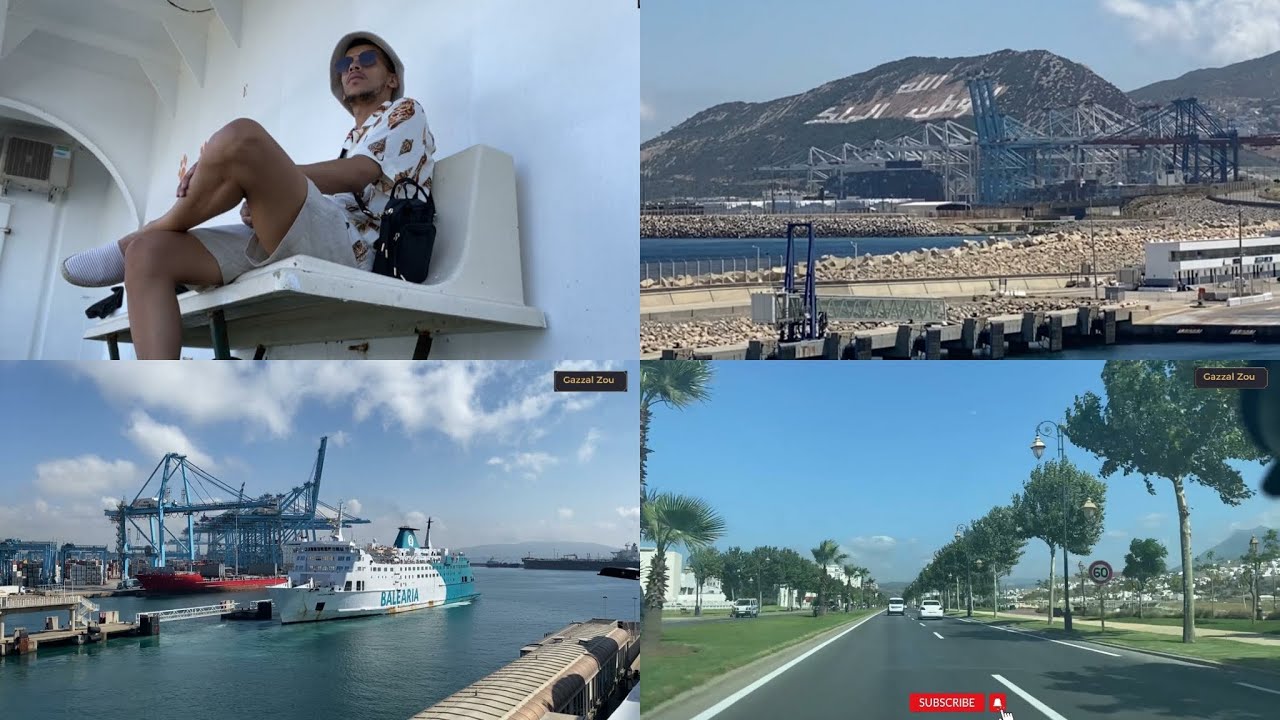 من ميناء الجزيرة الخضراء إلى ميناء طنجة المتوسط، رحلتي الكاملة