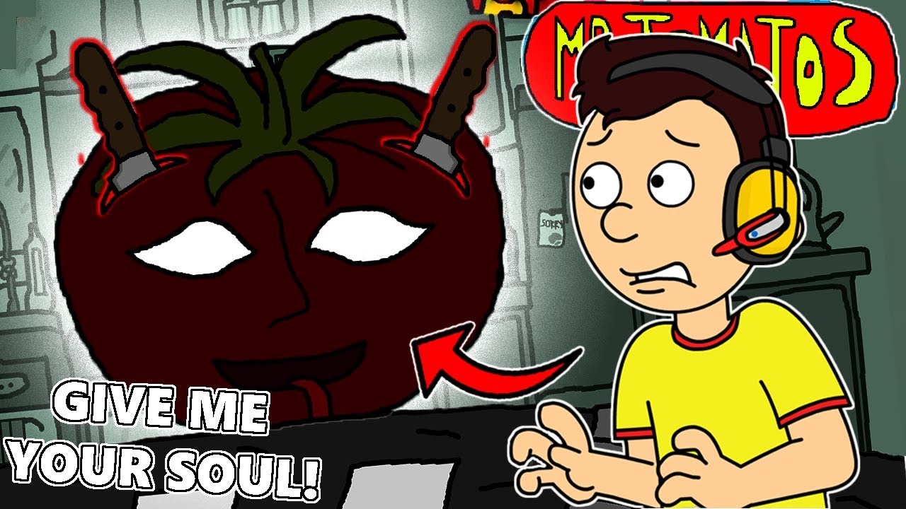 MR. TOMATOS HAS GOTTEN WORSE!!! | Caillou Plays Mr. Tomatos Part 2