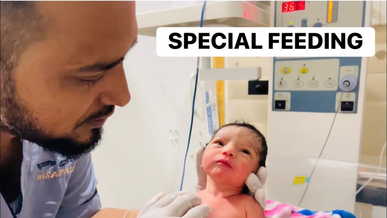 How Weak Newborn Babies Are Fed 🍼 | Special Care Baby Feeding