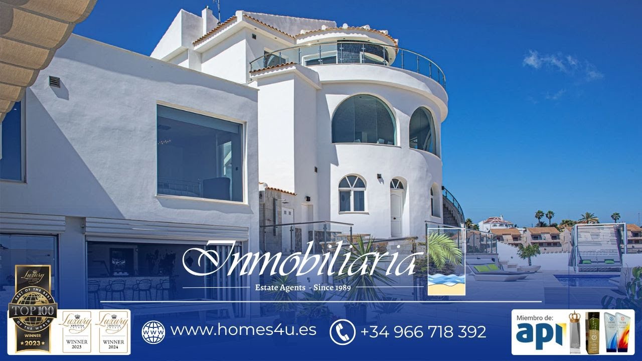 MULTI-MILLION LUXURY DETACHED VILLA For Sale In Ciudad Quesada With GOLF VIEWS | QRS 9595