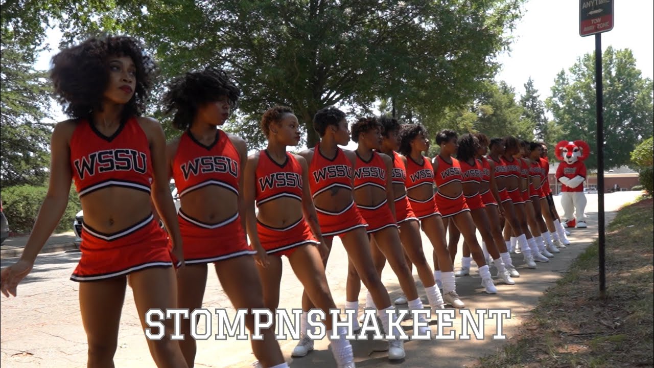 THE WSSU CHEERLEADERS KICK OFF FOOTBALL SEASON AT THE 2023 