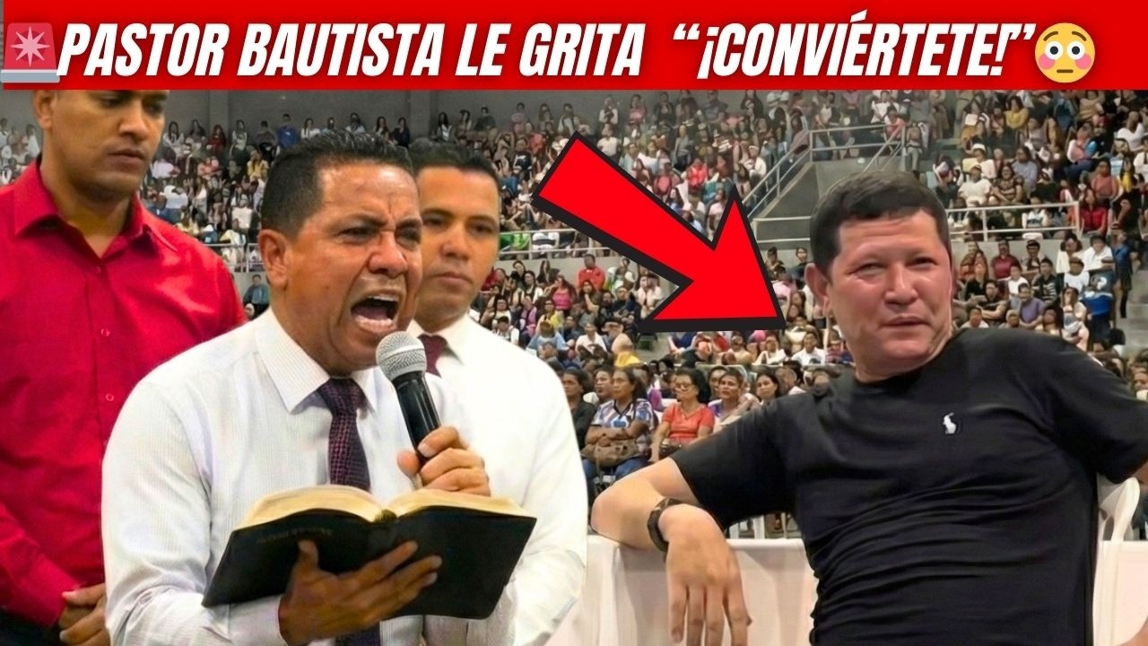 🚨Pastor BAUTISTA grita al Padre Luis Toro: “¡CONVIÉRTETE!”pero Luis Toro lo ACORRALA con la ESCRITUR