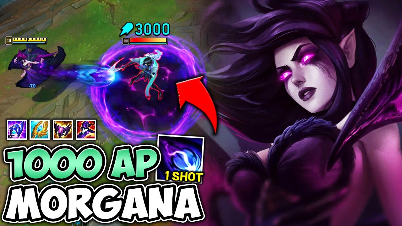 Morgana but every Q is a GUARANTEED one shot (1000+ AP Morgana)