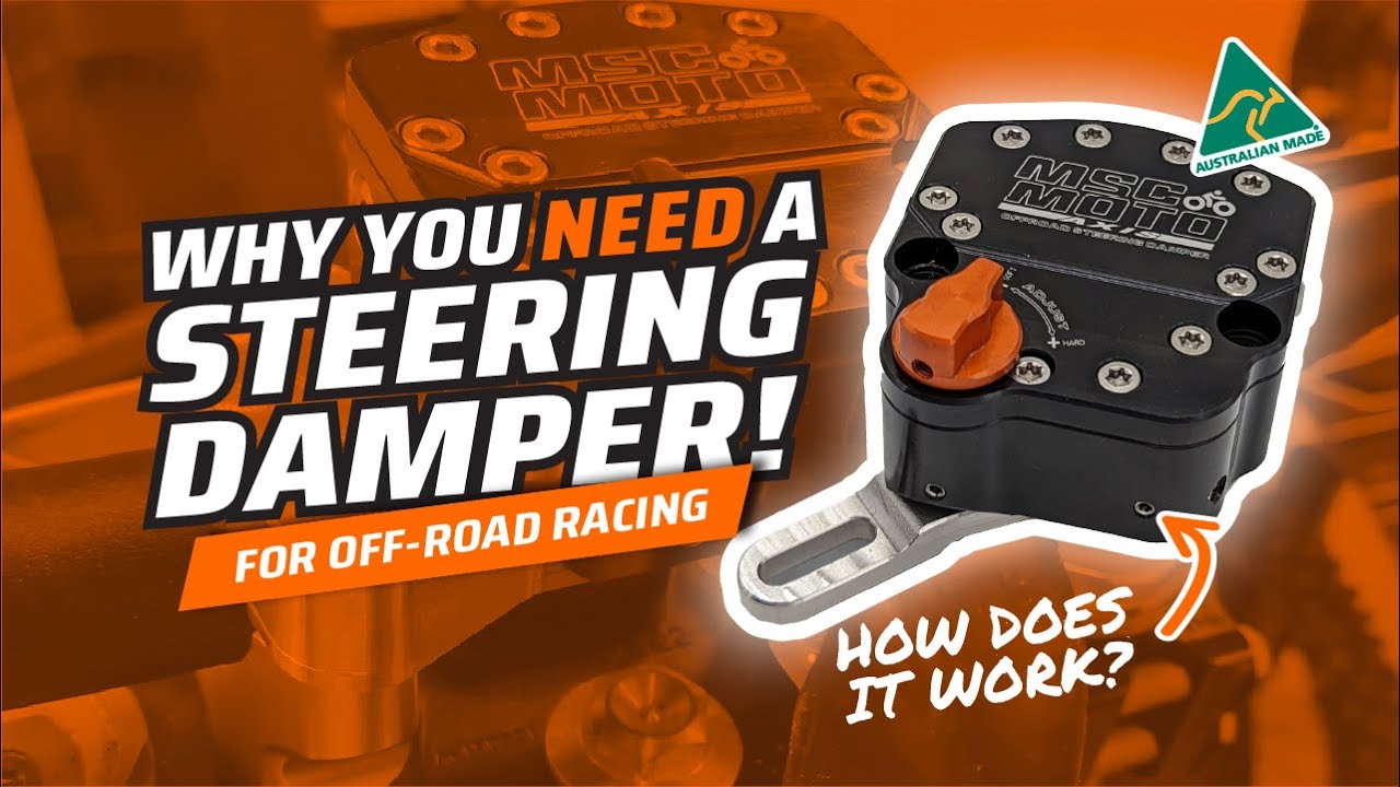 #1 Essential Dirt Bike Upgrade? Why you need a Steering Damper!