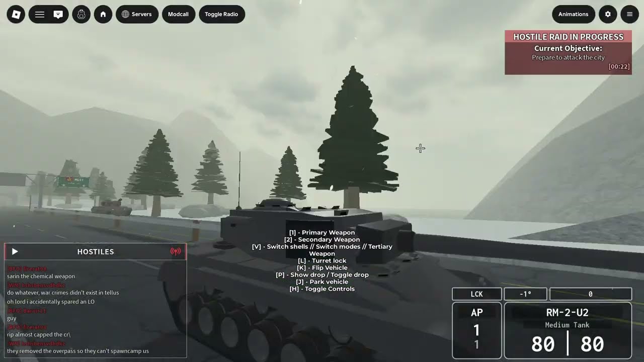 Naramo hostile raid. Raiding the city and powerplant.