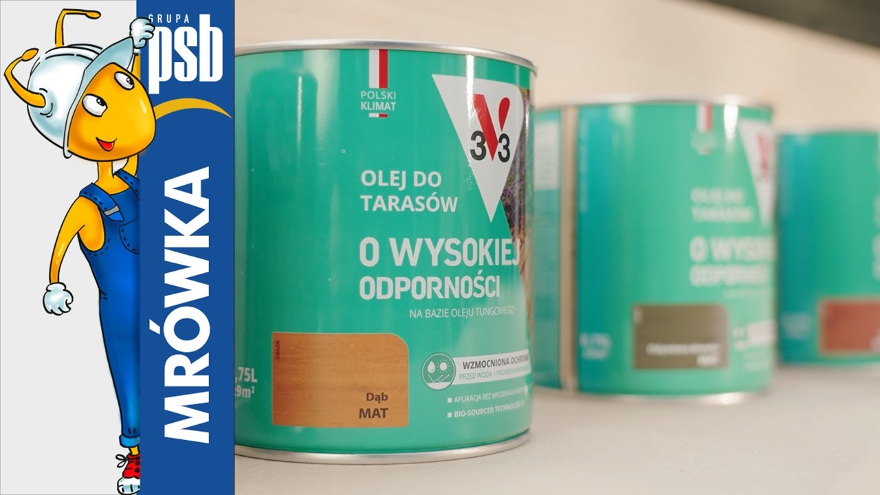 Olej do tarasów o wysokiej odporności V 33