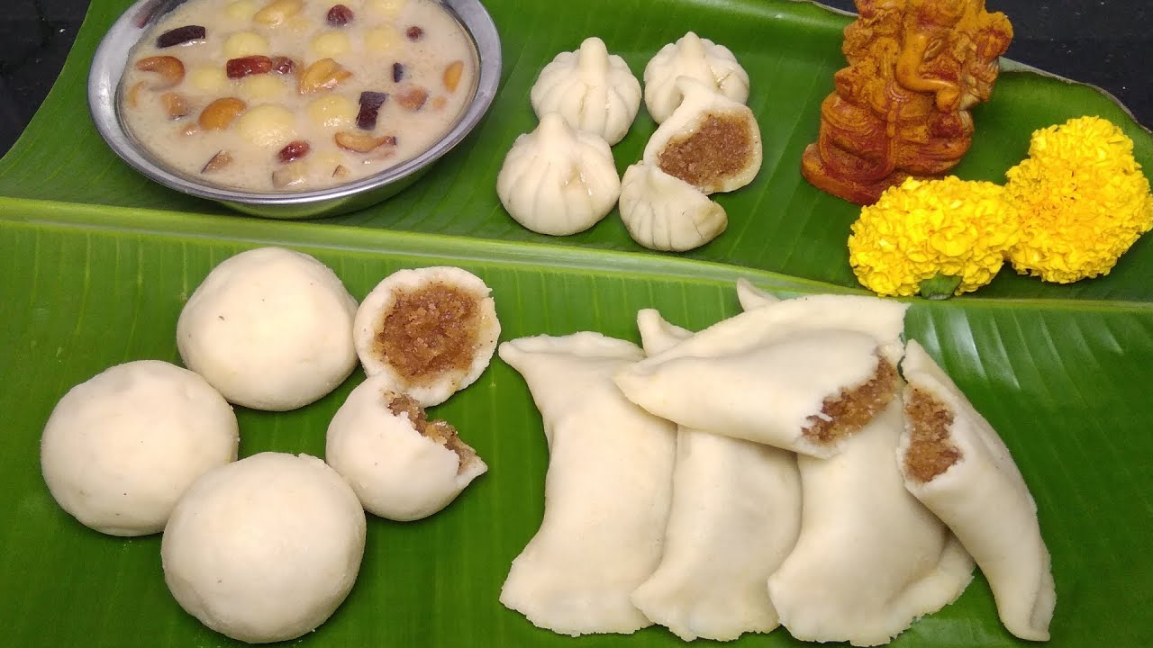వినాయక చవితికి ఒకే పిండితో చిటికెలో 4 రకాల ప్రసాదాలు చేసుకోండి👌 / Vinayaka Chavithi Prasadam Recipes