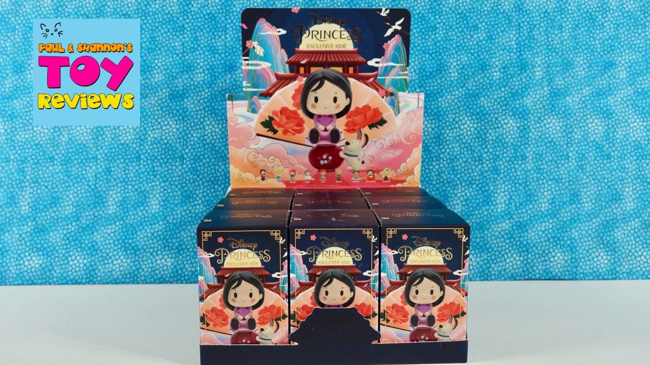 Disney Princess Exclusive Ride Pop Mart Blind Box Figures Unboxing Review | PSToyReviews