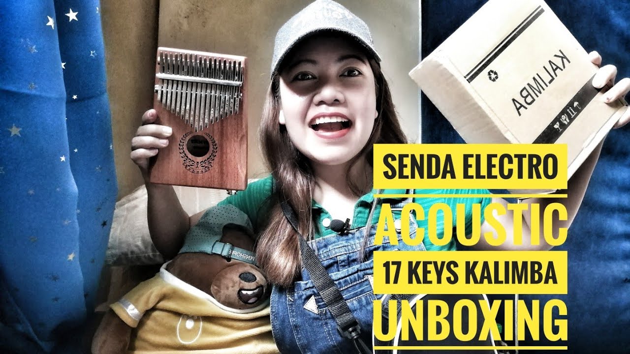 Senda SK-02 Electro Acoustic 17 Keys Kalimba With Carrying Bag | Lazada Unboxing | Testing | Guide