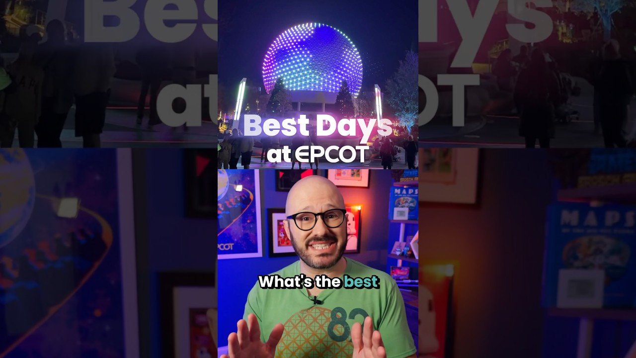 What&rsquo;s the best day of the week to go to EPCOT? 📈 #disneyworld
