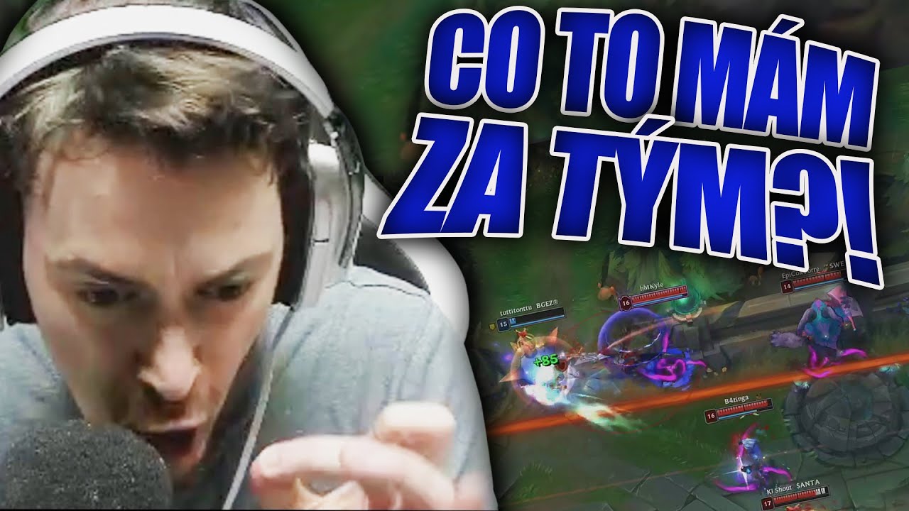 Najel do nepřátelského týmu 1v4! - Lolko