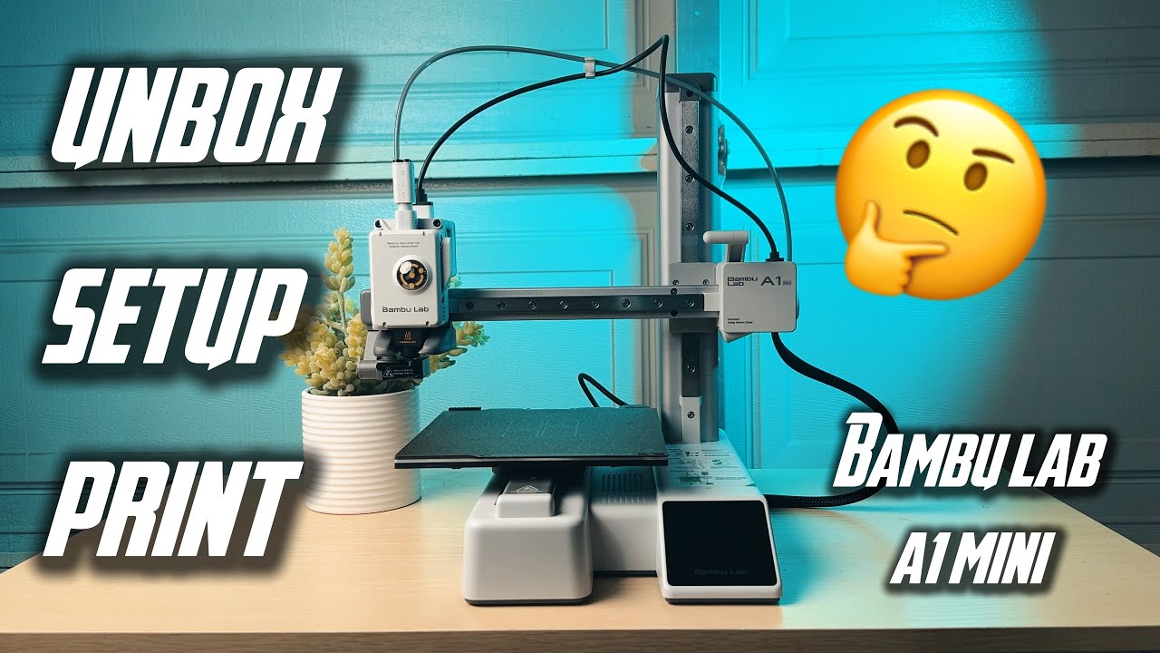 3D Printing for Beginners: A1 Mini Setup Guide (Everything You Need to Know)