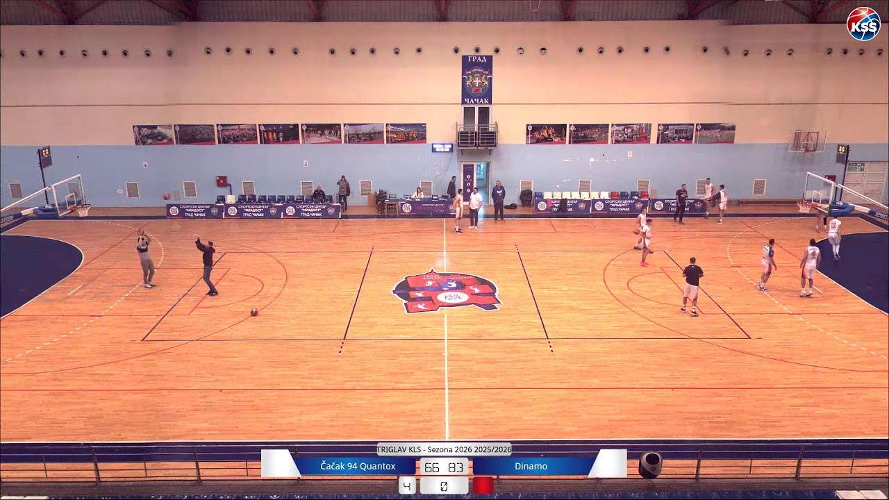 TRIGLAV KLS Čačak 94 Quantox - Dinamo