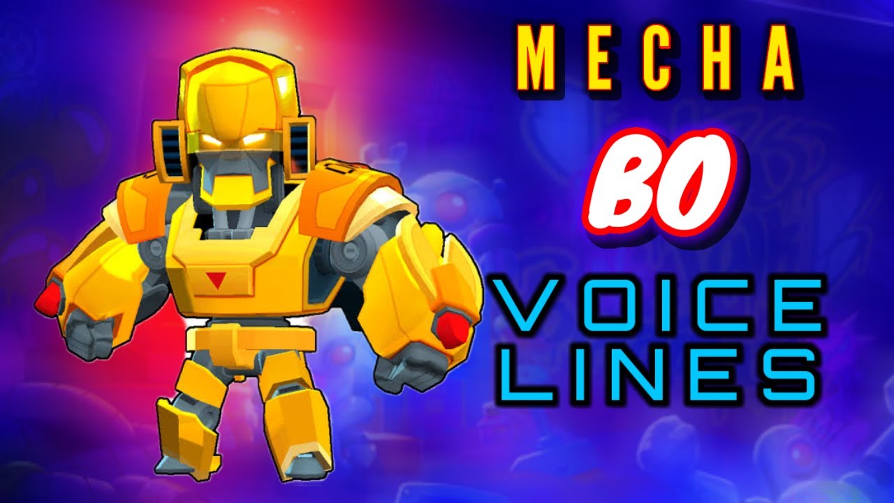 Mecha Bo skin voice lines and quotes - dialogues Brawl Stars