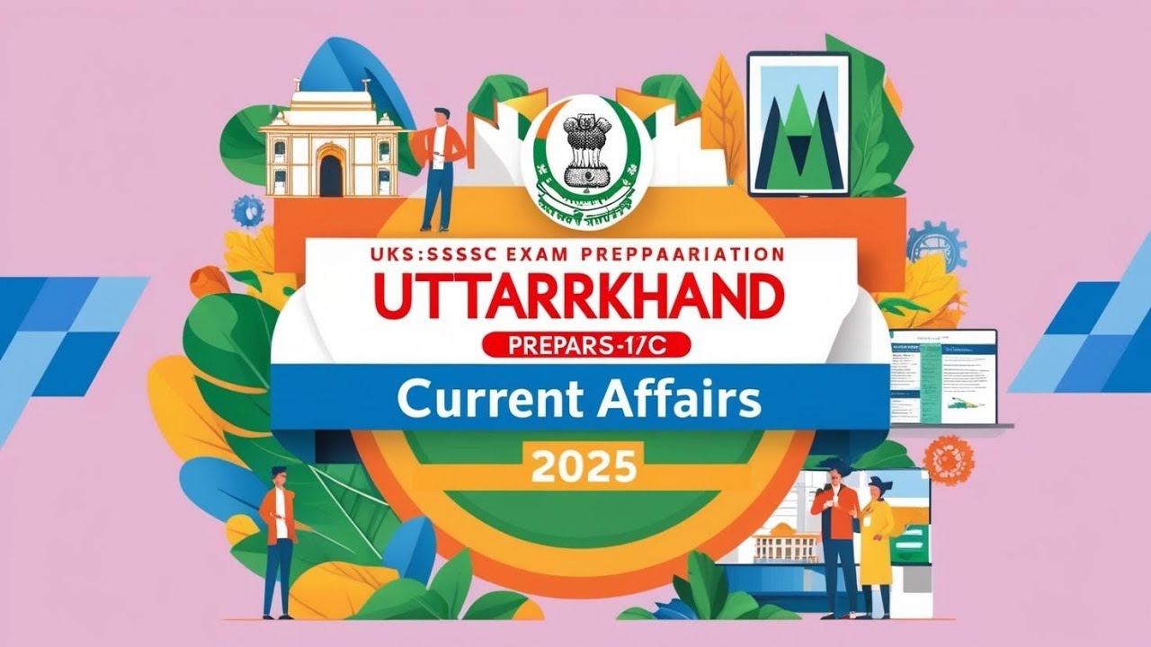 #Uttarakhand Current affairs 2024- 25 #UKSSSC के सभी Exam के लिए महत्वपूर्ण क्लास