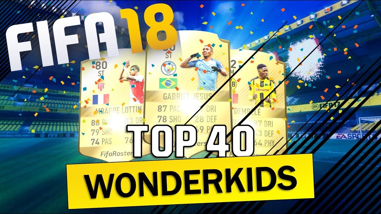 FIFA 18 | Top 40 Confirmed Career Mode Wonderkids!!