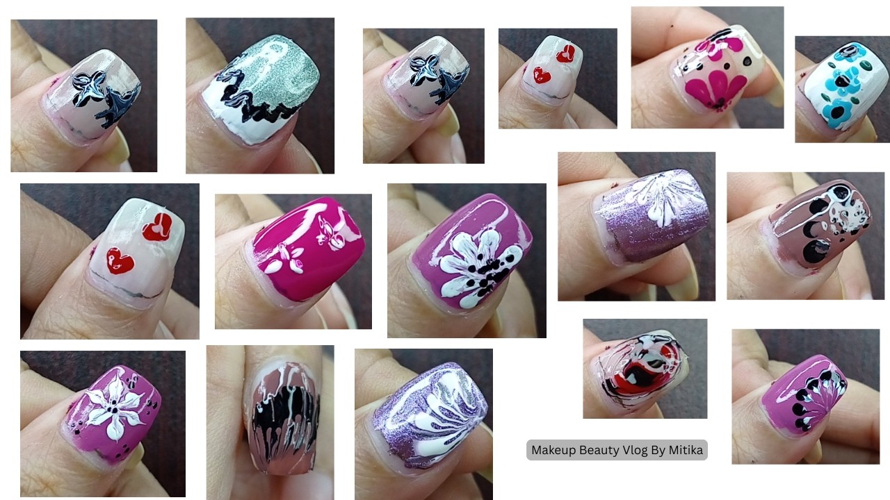 Easy Nail Art for Beginners 💅 | Simple & Cute Nail Design at Home