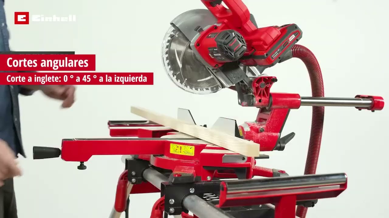 Ingleteadora telescópica inalámbrica Einhell TE-SM 36/210