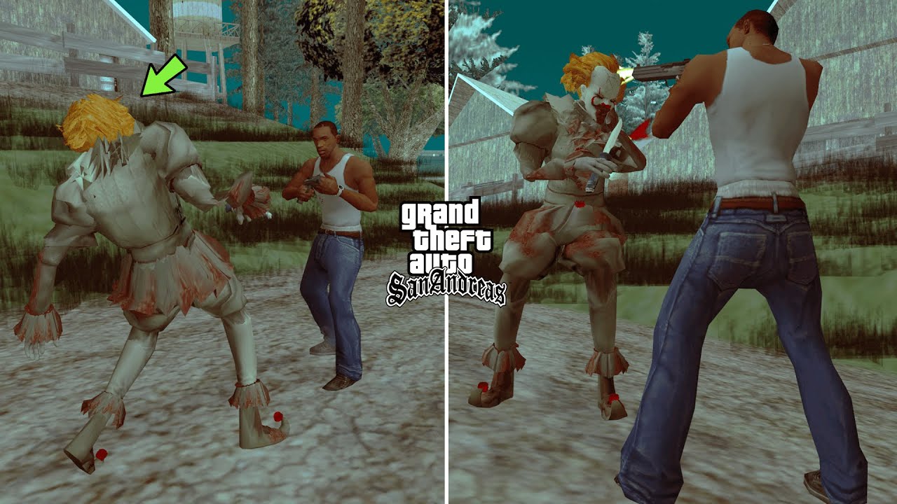 How To Find Pennywise in GTA San Andreas? [IT Clown]