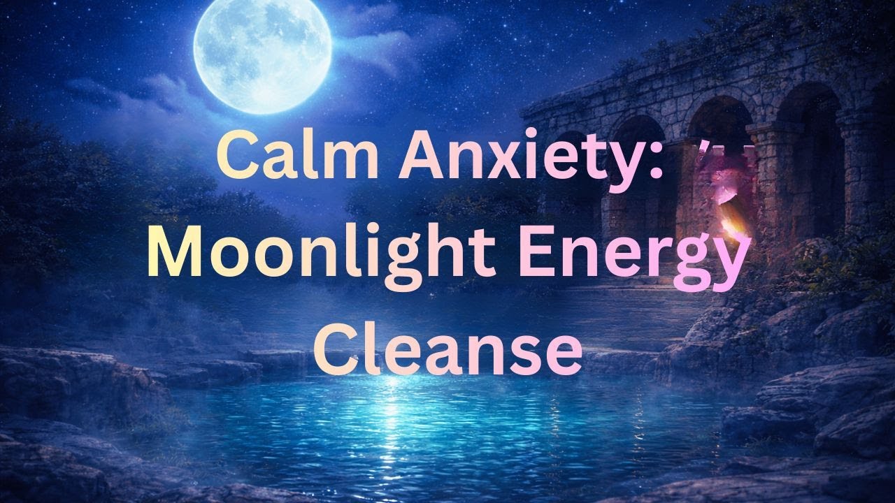 Calm Anxiety | Moonlight Gentle Energy Cleanse