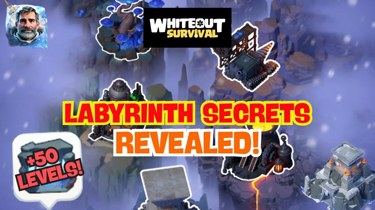 Как пройти МНОГО дополнительных уровней: Лабиринт в игре Whiteout Survival