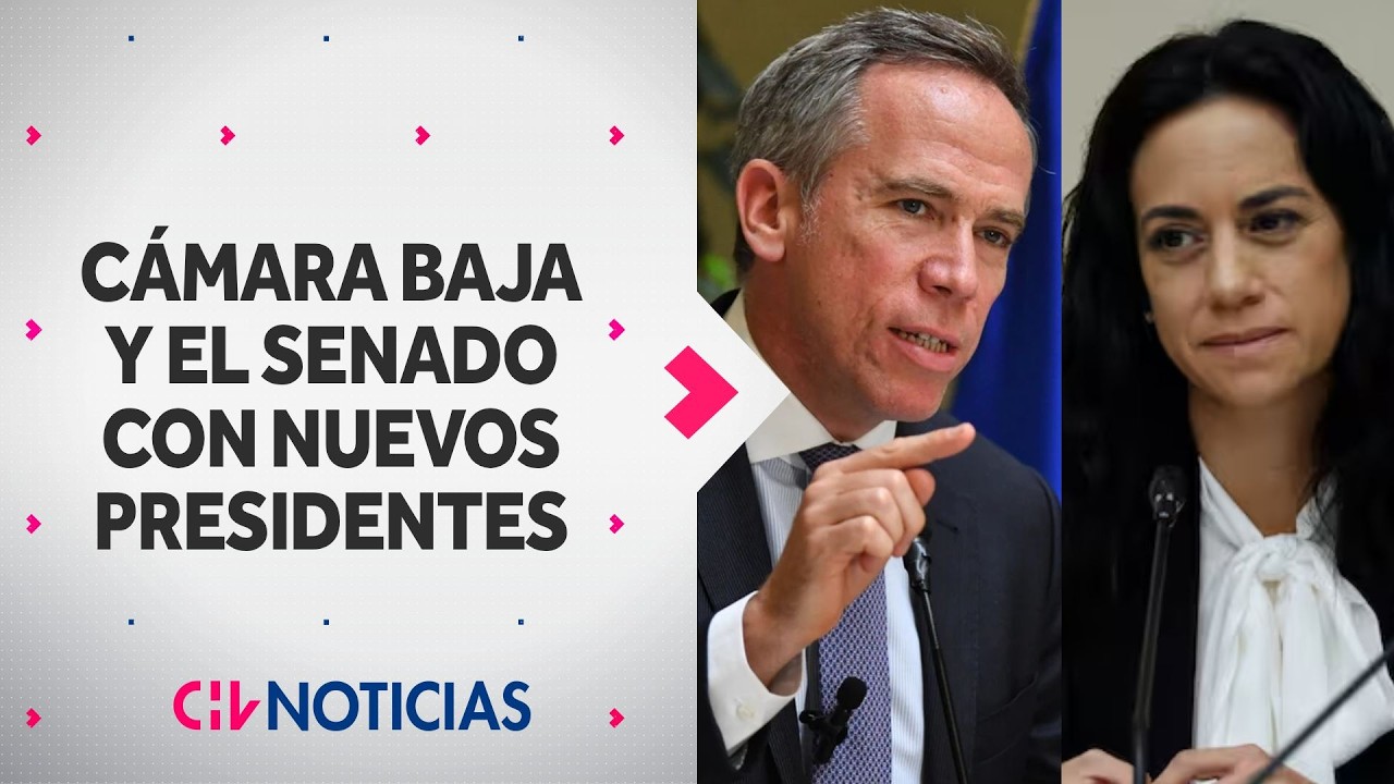 Paulina Núñez y Jorge Alessandri: Los nuevos líderes de la Cámara de Diputados y el Senado
