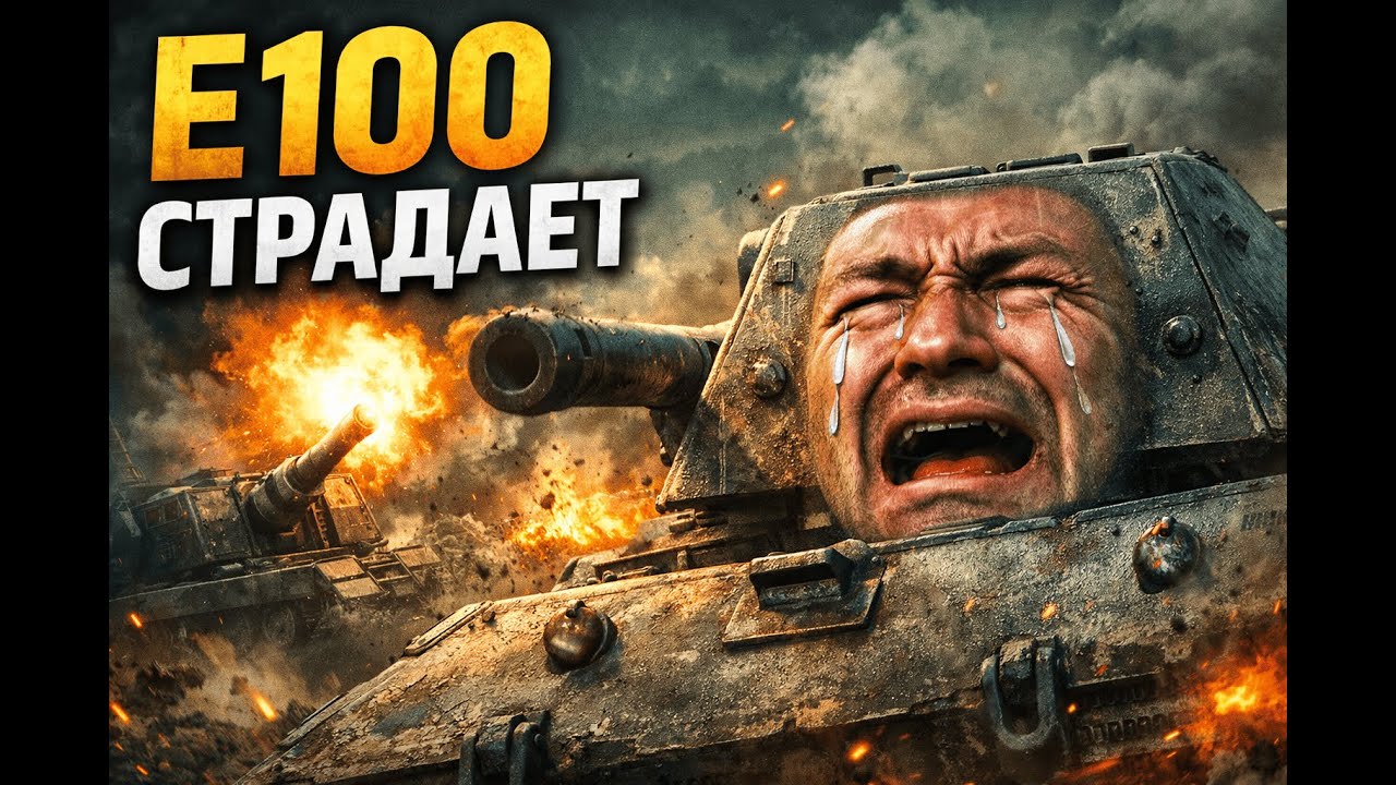 Е100 ПЛАЧЕТ, АРТА ДЕЛАЕТ СВОЁ 💥 Объект 261 без пощады