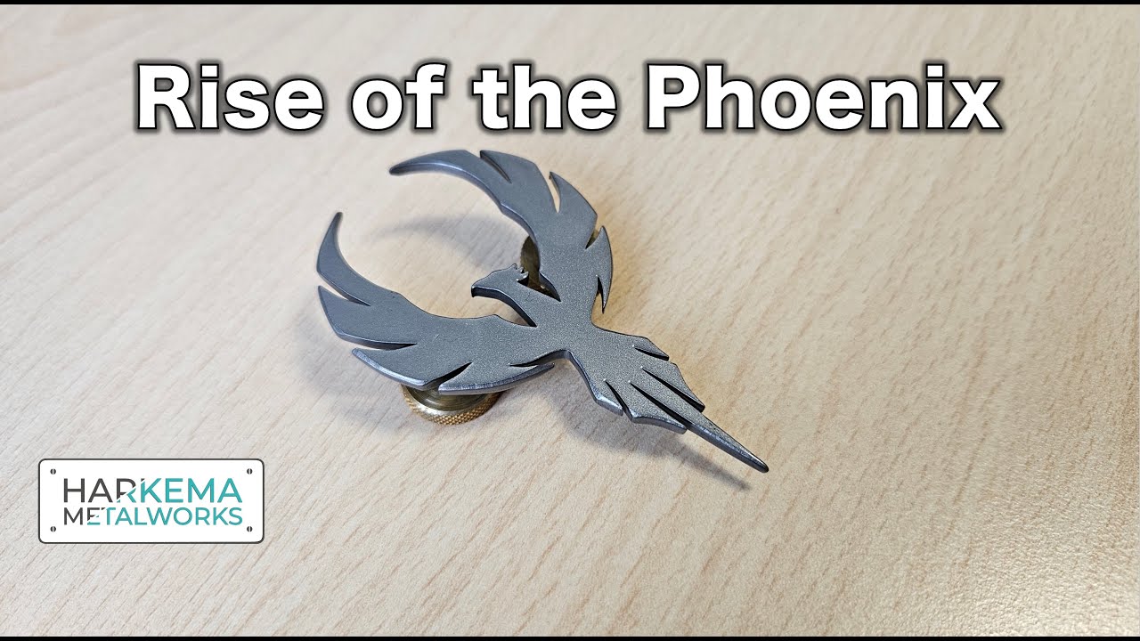 Rise of the Phoenix - Making pins
