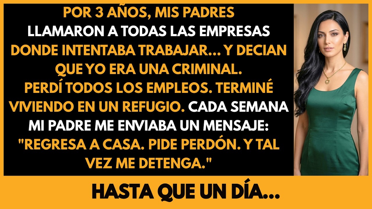 Mis padres sabotearon TODOS mis trabajos durante 3 años… hasta que apareció la carta de mi abuela...