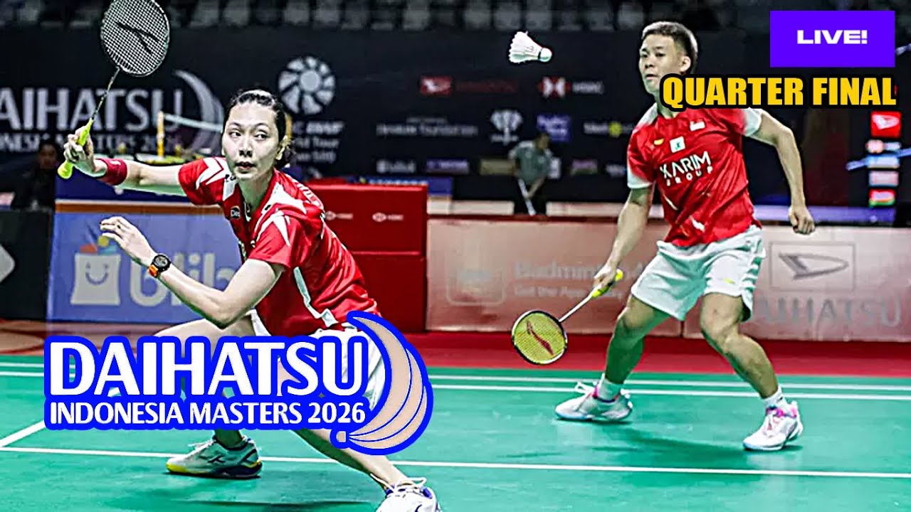 🔴LIVE QF - HEE Yong Kai Terry/Gloria WIDJAJA vs CHEN Tang Jie/TOH Ee Wei - Indonesia Masters 2026