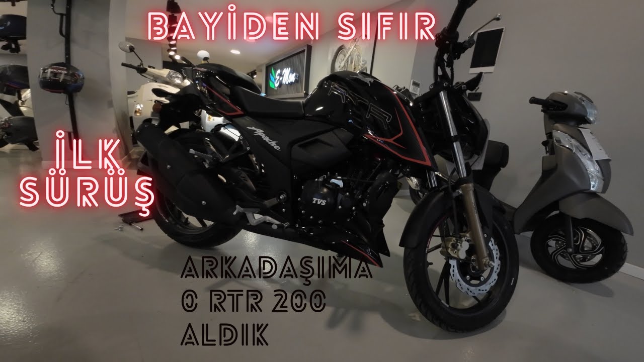 SIFIR RTR 200 ALDIK İLK SÜRÜŞ